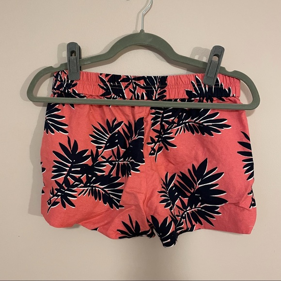 J.crew Tropical Linen Shorts Pink - Picture 2 of 4